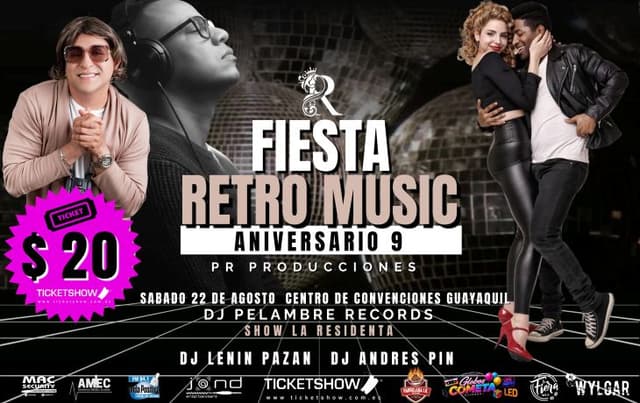 FIESTA RETRO MUSIC ANIVERSARIO 9