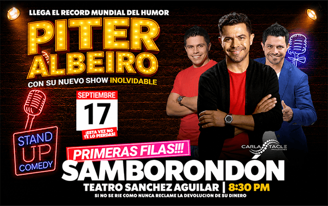 INOLVIDABLE PITER ALBEIRO EL RECORD MUNDIAL DEL HUMOR