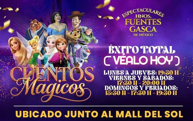CIRCO HNOS FUENTES GASCA CUENTOS MAGICOS